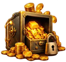 Goldmünzen fallen zurück in die Hand eines Spielers als Sinnbild für das wöchentliche VIP-Cashback