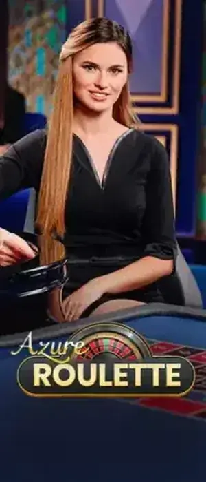 Live-Tisch Azure Roulette von Evolution